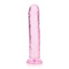 Dildo recht model met zuignap - Roze