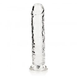Dildo recht model met zuignap - Transparant