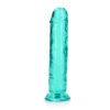 Dildo recht model met zuignap - Turquoise