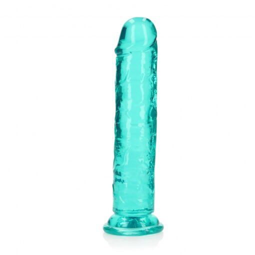 Dildo recht model met zuignap - Turquoise