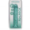 Dildo recht model met zuignap - Turquoise