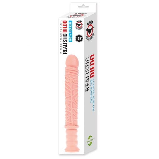 Dinoo King Size Damocles Dildo - Huidskleur