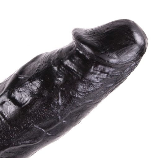 Dinoo - King Size Zwarte Dildo - 28cm