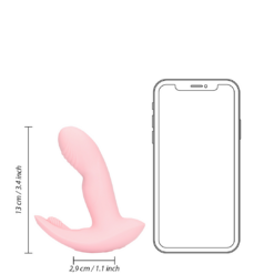 Draagbare vingerbewegende vibrator met afstandsbediening