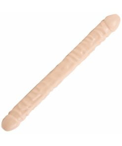 Dubbele Dildo 45 cm - Huidskleur