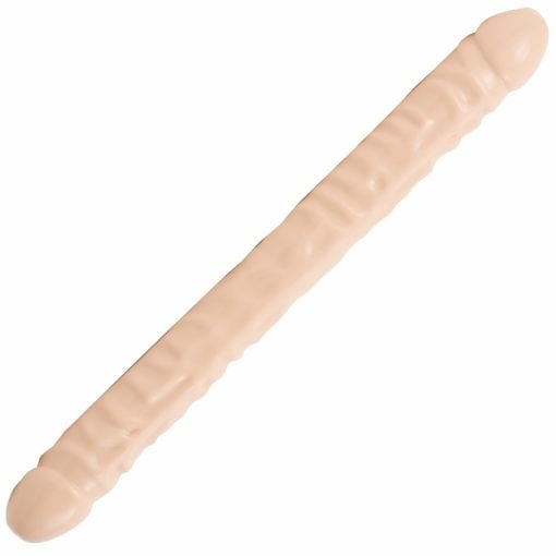 Dubbele Dildo 45 cm - Huidskleur