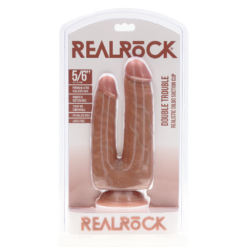 Dubbele Dildo - Bruin