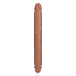 Dubbele Dunne Dildo 30.5 cm - Bruin