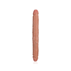 Dubbele Dunne Dildo 30.5 cm - Bruin