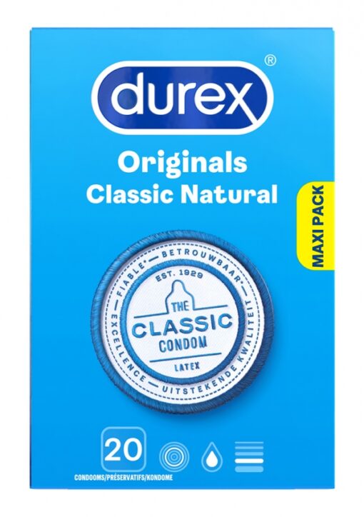 Durex Classic Natural Condooms