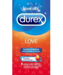 Durex Love Condooms - 6 stuks