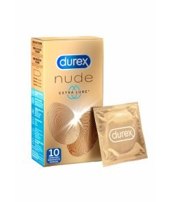 Durex - Nude Condooms met Extra glijmiddel - 10 stuks