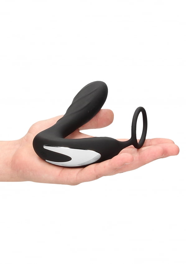 Vibrerende Butt Plug & Cockring met electro