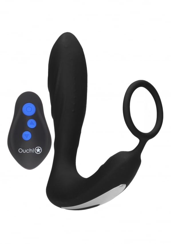 Vibrerende Butt Plug & Cockring met electro