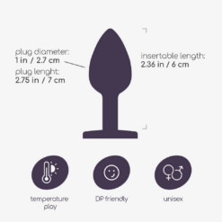 Bijou - Anal Jewel Plug - Klein - Roze