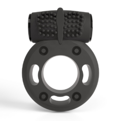 Booster - Cockring met Vibrerende Bullet - Zwart