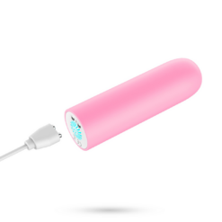 Quackers - USB Oplaadbare Vibrerende Bullet - Roze