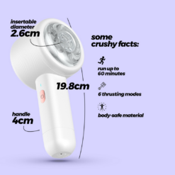 Magnetus - Oplaadbare Masturbator - Wit