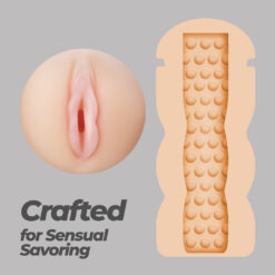 Fappucino Creamy Puss - Vaginale Masturbator Cup - Groen