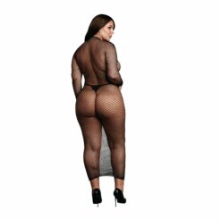 Elegante jurk met lange mouwen - Plus Size