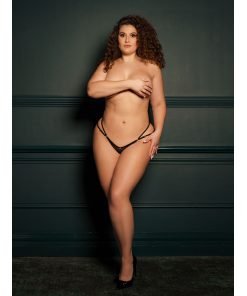 Ella String met open kruis - Plus Size