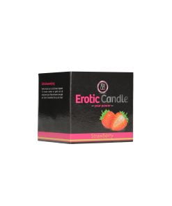 Erotic Candle massage kaars Aardbei