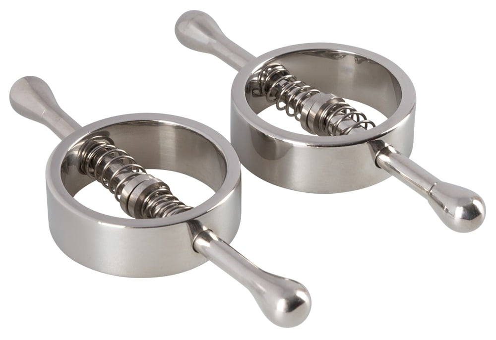 Erotic Metal - Metalen Tepelklemmen met veer mechanisme