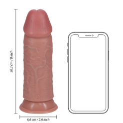 Extra Dikke Dildo 20.3 cm - Huidskleur