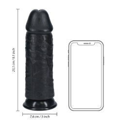 Extra Dikke Dildo 23 cm - Zwart