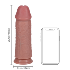Extra Dikke Dildo 25.4 cm - Huidskleur