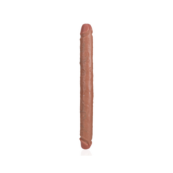 Extra Lange Dubbele Dildo 35.6 cm - Bruin