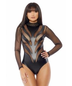 Forplay - Excitement Bodysuit - Zwart