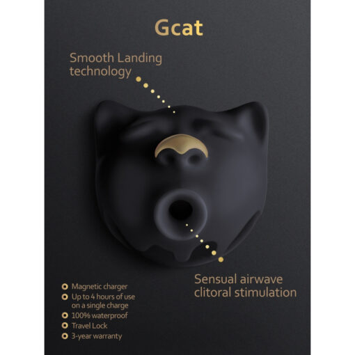 G-Vibe cat - Mystic Noir Luchtdruk Vibrator