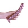 Geribbelde G-spot dildo met zuignap