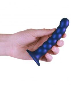 Geribbelde G-spot dildo met zuignap