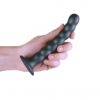 Geribbelde G-spot dildo met zuignap 16.5 cm