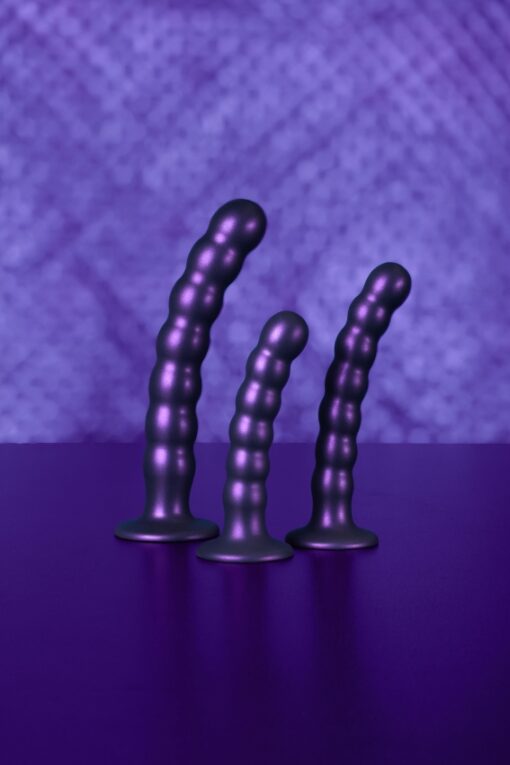 Geribbelde G-spot dildo met zuignap