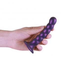 Geribbelde G-spot dildo met zuignap