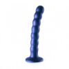 Geribbelde G-spot dildo met zuignap