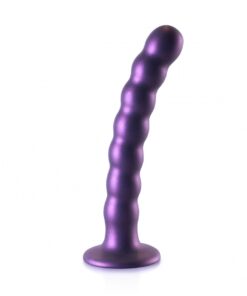 Geribbelde G-spot dildo met zuignap