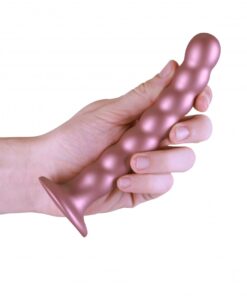 Geribbelde G-spot dildo met zuignap