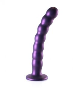 Geribbelde G-spot dildo met zuignap