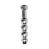 Geribbelde Holle Penis Plug - 9mm