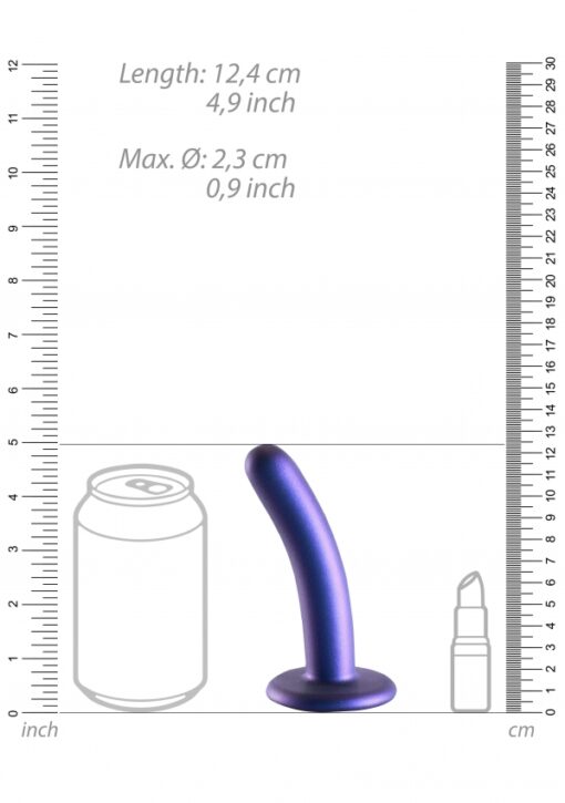 Gladde G-spot dildo met zuignap