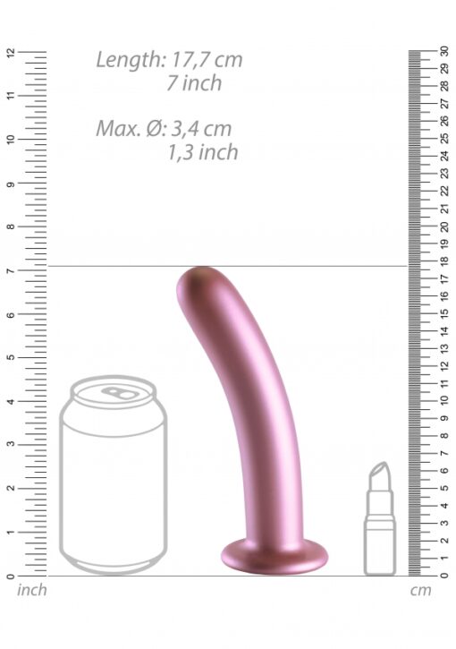 Gladde G-spot dildo met zuignap