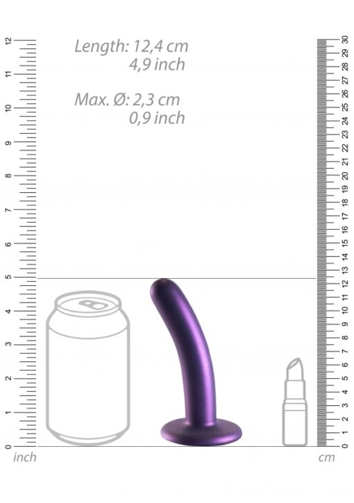 Gladde G-spot dildo met zuignap