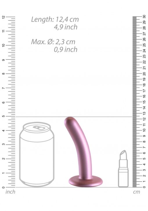 Gladde G-spot dildo met zuignap