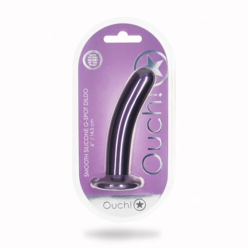 Gladde G-spot dildo met zuignap