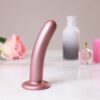 Gladde G-spot dildo met zuignap