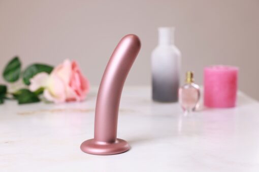 Gladde G-spot dildo met zuignap